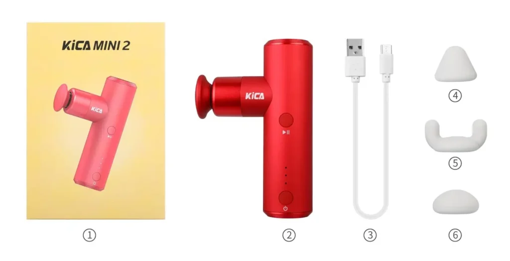 אקדח עיסוי קומפקטי